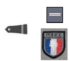 Galon agent technique de troisième classe police environnement